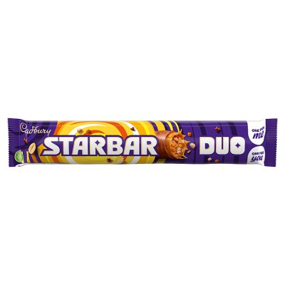 Cadbury Starbar Duo Chocolate Bar 74g Cadbury Starbar Duo Chocolate Bar 74g